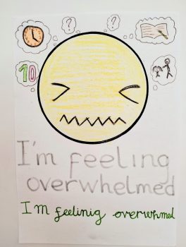 Emoji I'm feeling overwhelmed. Escuela de inglés, Palma