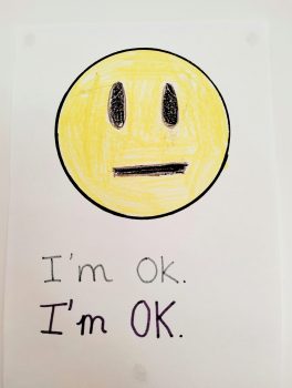 Emoji I'm OK. Escuela de inglés, Palma